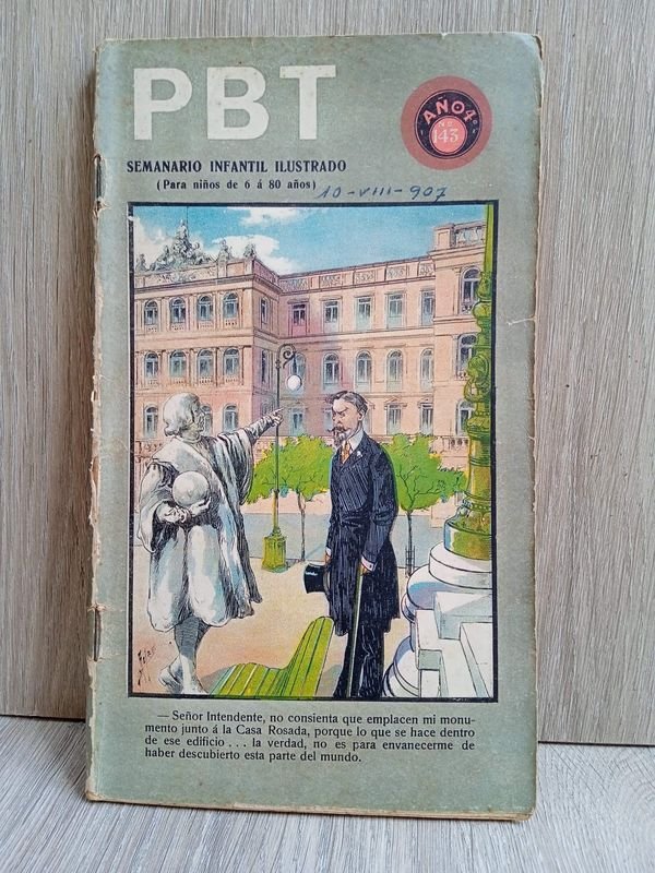 Antigua Publicación de PBT 1907 - Libro Raro y Valioso