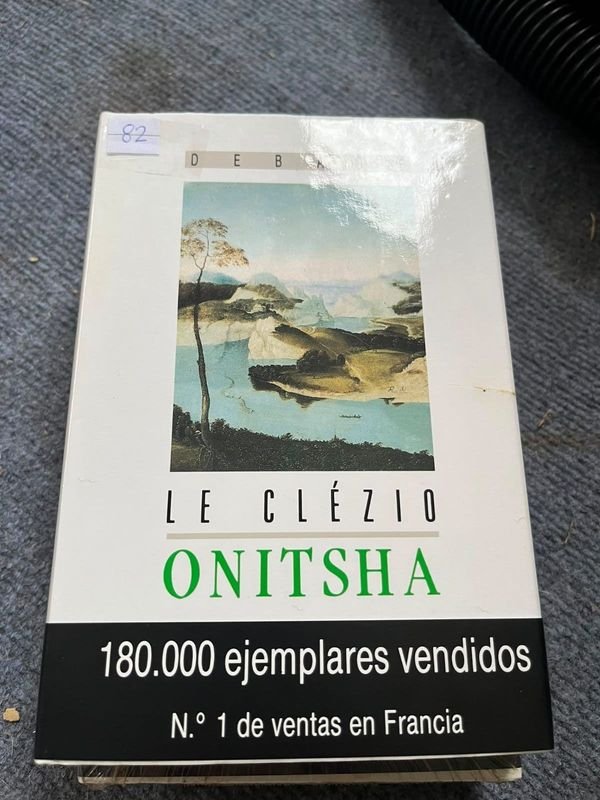 Libro "Onitsha" de J.M.G. Le Clézio, Ed. Debate