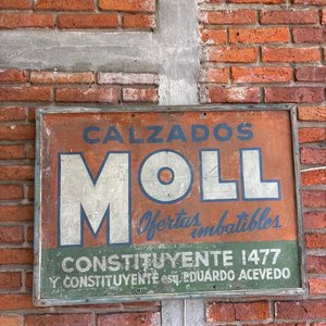 Lote anterior: Cartel Antiguo Chapa Calzados Moll Montevideo Vintage Coleccionismo