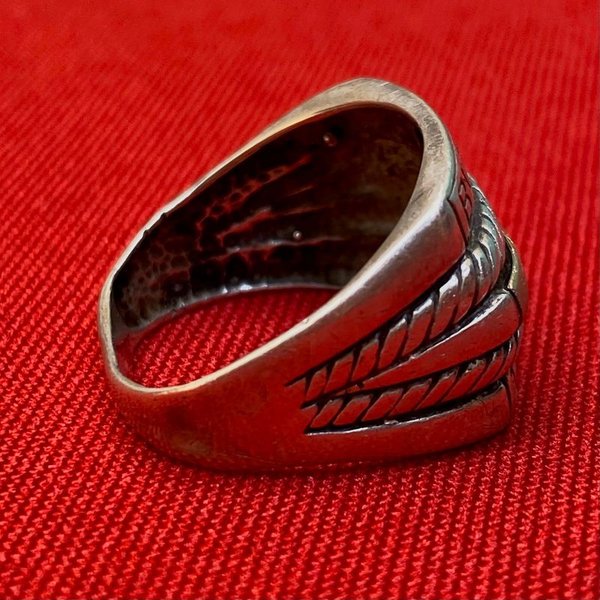 Anillo de plata Bulgari con diamante - imagen 3
