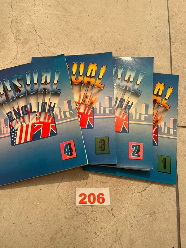 Visual English - Diccionario Ilustrado Inglés (4 Tomos)