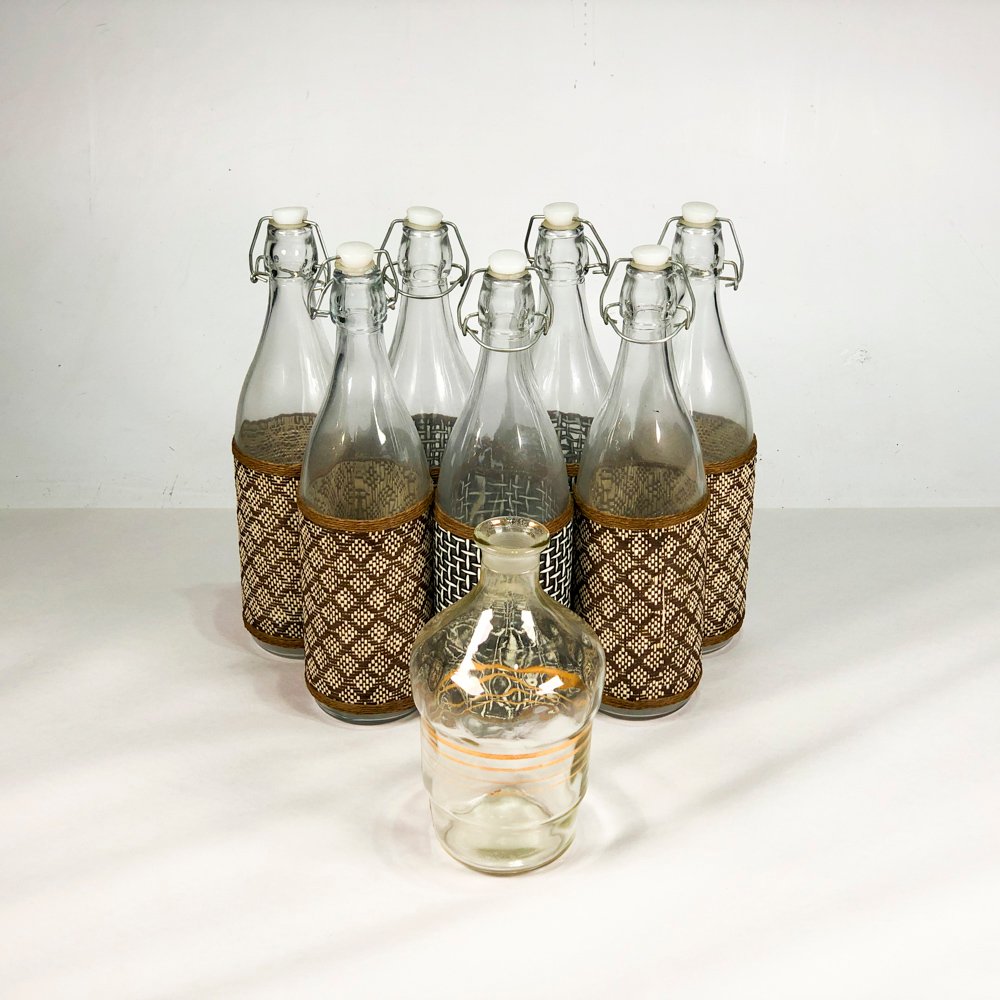 Lote siguiente: Botellas de vidrio hialino para venta