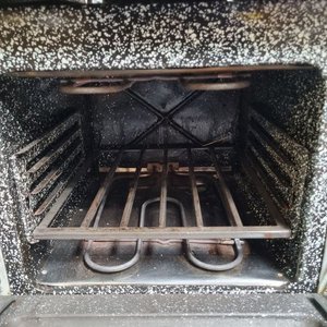 Cocina Combinada Acero Inoxidable 4 Hornallas (3 Gas, 1 Eléctrica) con Horno - imagen 3