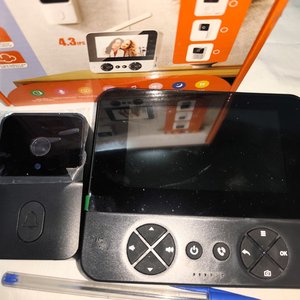 Timbre Intercomunicador con Cámara, Audio y Pantalla de 4.3" - Nuevo en Caja - imagen 3