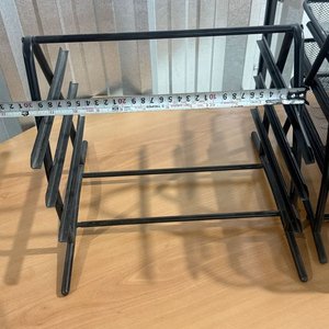 Organizador de Bandejas Metálicas Negras para Escritorio - imagen 6