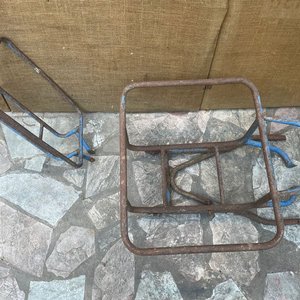 Bicicleta de Reparto Antigua con Canastos y Cartelería - imagen 5