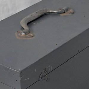 Valija Antigua de Pesca en Madera - imagen 3