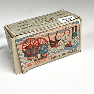 Carro Lechero Britains Farm de Plomo Inglés con Caballo y Tinas - imagen 7