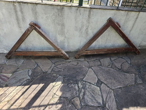 Escuadra para armar techo de madera - imagen 2