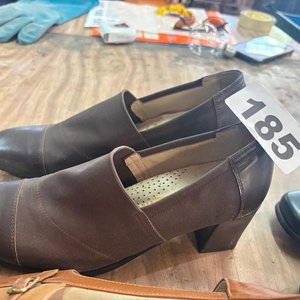 Lote de 5 pares de zapatos de cuero artesanales para dama - imagen 5