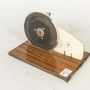 Cortafiambre Jupiter Vintage con Base de Madera - imagen 2