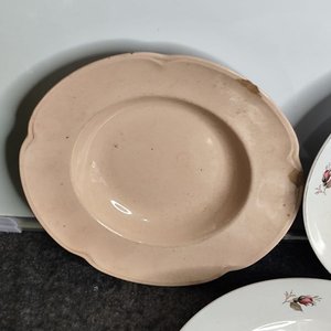 Lote de 3 Platos de Porcelana con Sellos de "Industria Argentina" y "Johnson Bros. England" - imagen 4
