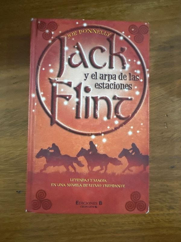 Libro "Jack Flint y el arpa de las estaciones" de Joe Donnelly