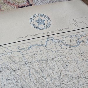 Mapa Topográfico Santa Lucía Cardal, Instituto Geográfico Uruguayo - imagen 3