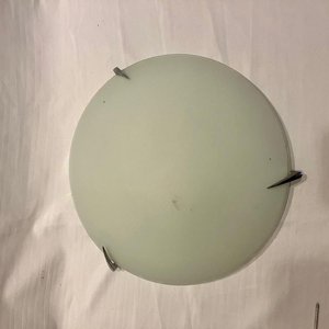 Plafón circular de techo con difusor de vidrio esmerilado satinado - imagen 4