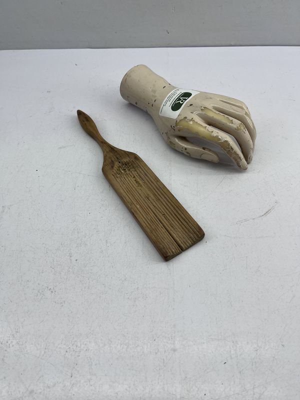 Tablilla para Ñoquis de Madera con Marca y Medidas