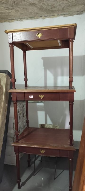 Mesitas Auxiliares de Madera Estilo Clásico