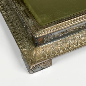 Presentoire metal aleman Wmf, con espejo 20 x 20 cm - imagen 3