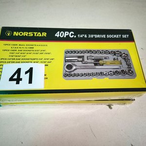Juego de Dados Norstar 40 Piezas 1/4" y 3/8" - imagen 2
