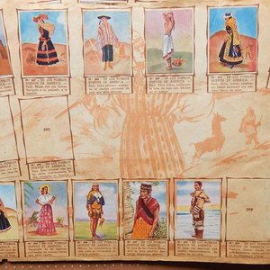 Álbum de Figuritas "Historia del Traje y de las Costumbres" - Sain Hnos, 1947 - imagen 4