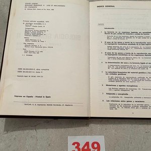 Biología General: Colección de Tomos por Lamotte y L'Heritier (Ed. Alhambra) - imagen 4