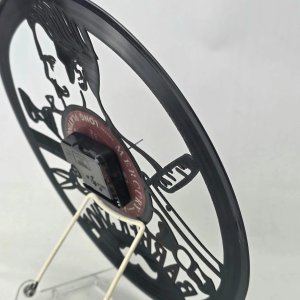 Reloj de Disco de Vinilo "Barber Shop" con Diseño Artístico - imagen 6