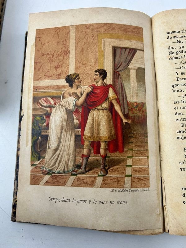 Dos tomos de la novela histórico-religiosa La cruz del Redentor o el triunfo de la fe - imagen 10