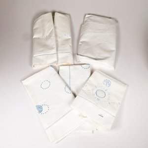 Juego de Sábanas y Fundas de Hilo Bordadas - imagen 2