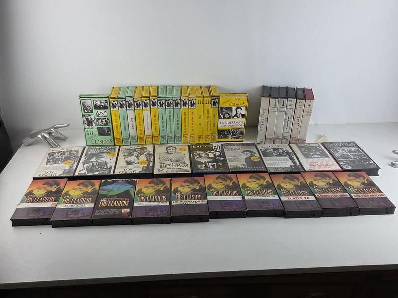 Lote anterior: Colección de películas clásicas en VHS