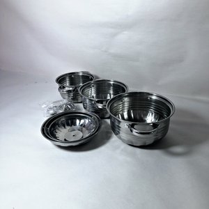 Lote anterior: Juego de 3 Cacerolas Acero Inoxidable Acanaladas con Tapas y Asas Metálicas