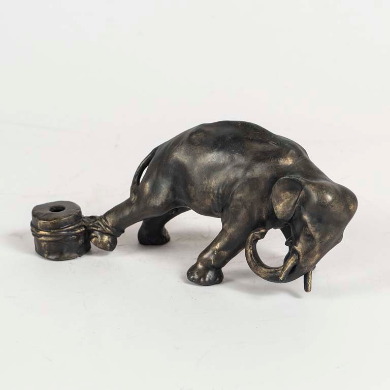 Lote anterior: Estatua de elefante en bronce - Medidas: 18x10cm
