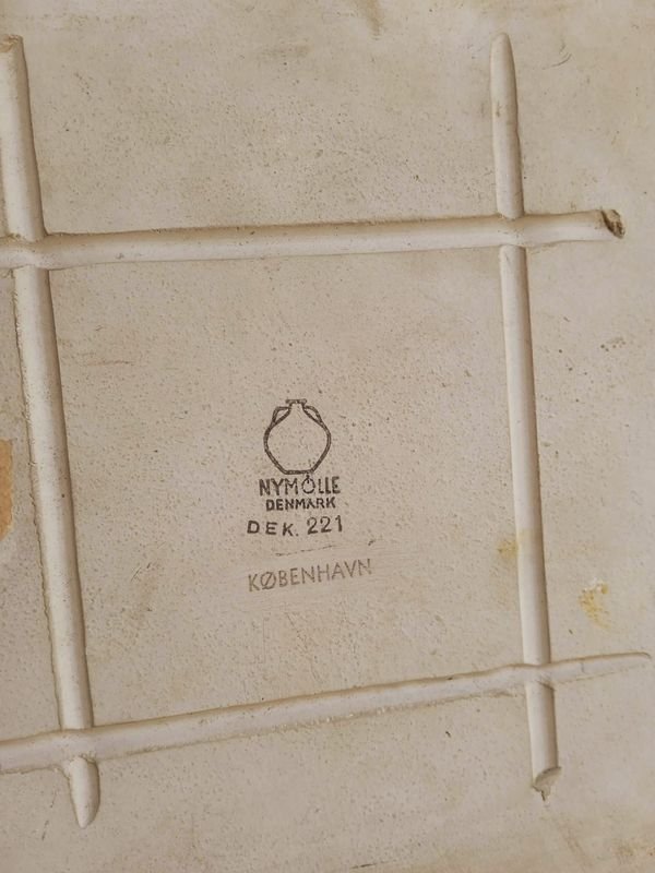 Azulejo pintado a mano de Bjørn Wiinblad para Nymølle, Dinamarca - imagen 2