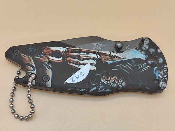 Navaja Buck de alta calidad con diseño de esqueleto - imagen 6