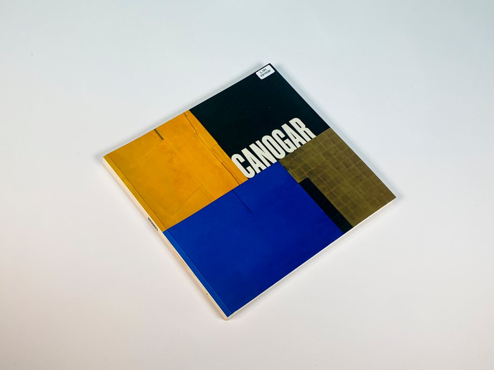 Libro de Arte "Canogar, Arte Español para el Exterior" - Tapa Decorativa