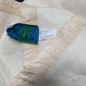 Frazada de Lana 100% Cruda King Wool Juan Lacaze (2 Plazas) y Manta - imagen 3