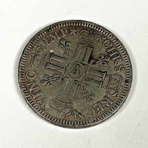 Moneda Francesa de Plata 1691 - imagen 3