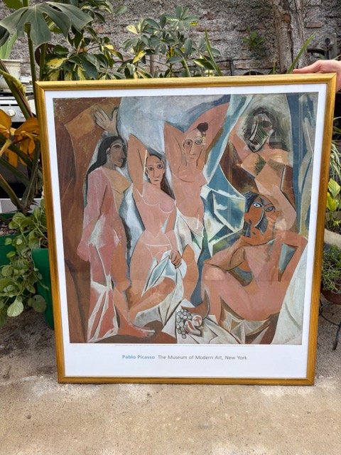 Cuadro "Las Señoritas de Avignon" de Picasso, Museo de Arte Moderno, Nueva York