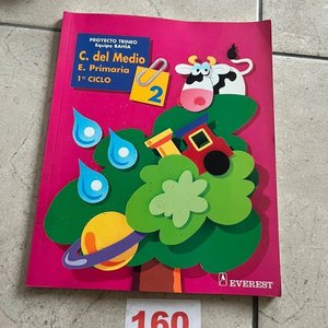 Lote siguiente: Libro "Proyecto Trineo" Conocimiento del Medio 1er Ciclo Primaria Editorial Everest 1996