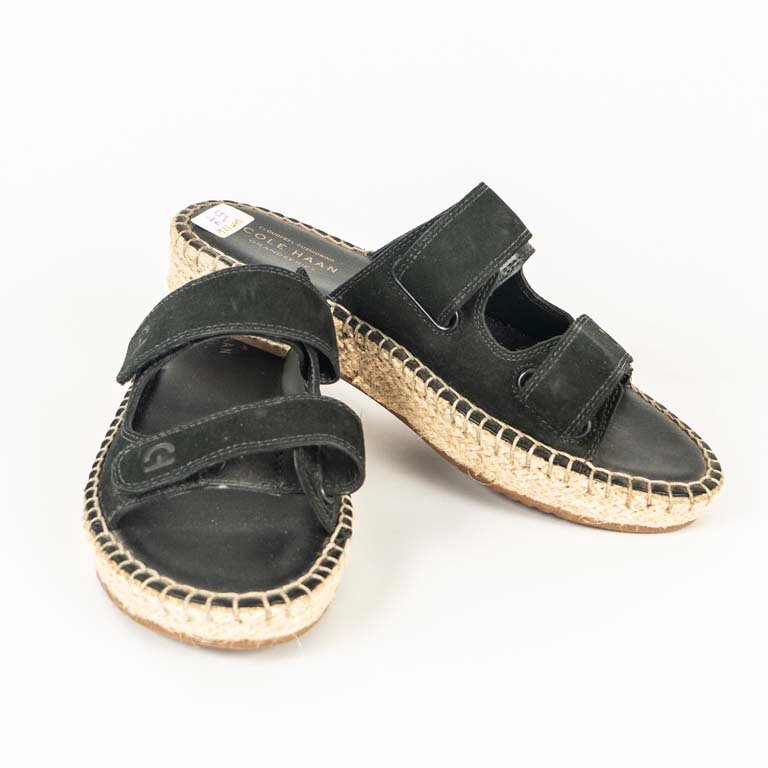 Sandalias de Dama Cole Haan Talle 36 Negro