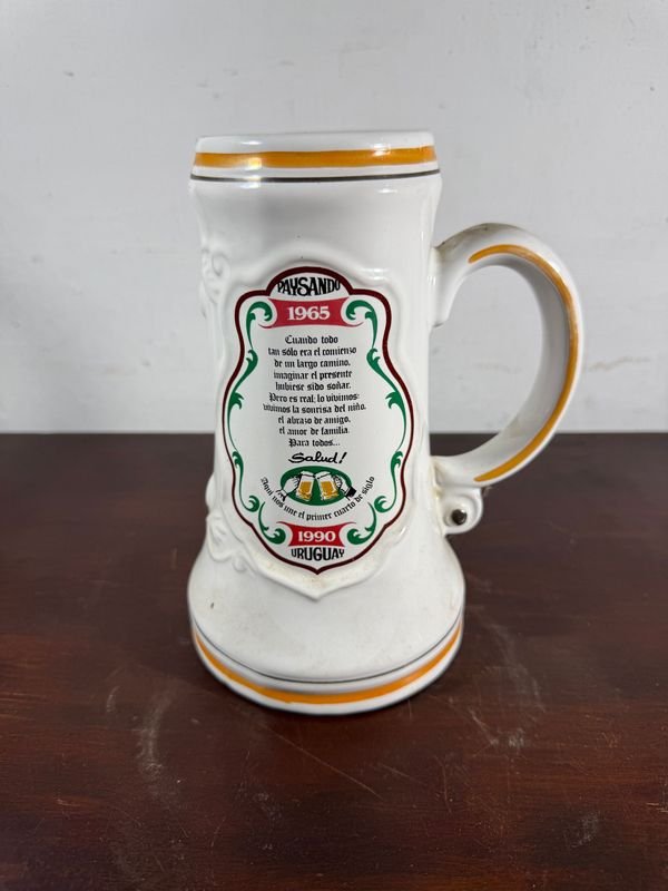Jarra de la 25º semana de la cerveza - Cerámica artesanal - imagen 2