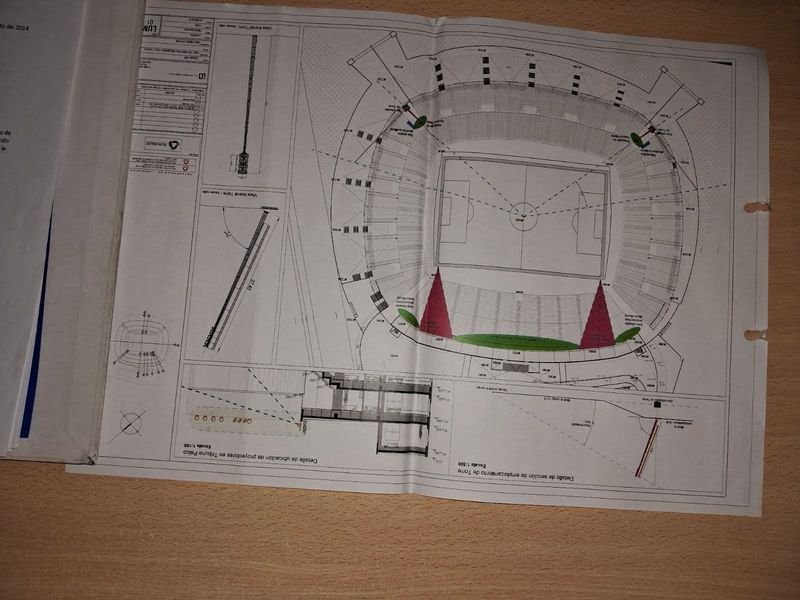 Planos autorizados para construcción de gradas en el Estadio Campeón del Siglo - imagen 3
