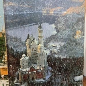 Par de Puzzles Completos Plastificados: York y Castillo Neuschwanstein - imagen 5