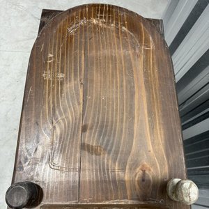 Lote siguiente: Repisa Antigua de Madera para Colgar con Soporte para Llaves