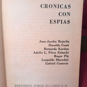 Crónicas con Espías (1966) - Editorial Jorge Álvarez - imagen 3