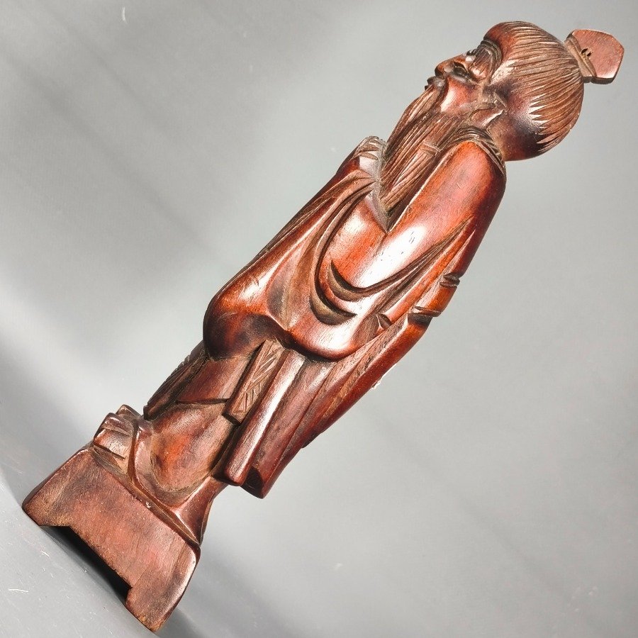 Figuras de madera tallada con estilo antiguo - imagen 15