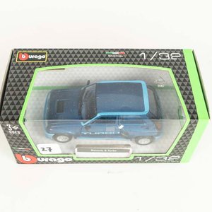 Auto Renault 5 Turbo escala 1/32 colección Burago, en su caja original. - imagen 2