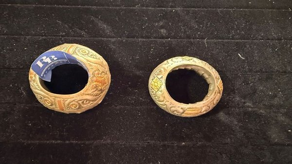 Anillos de Oro y Plata con Diseño Ornato - imagen 1