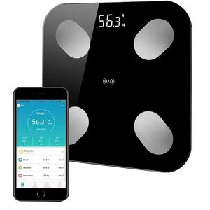 Balanza Inteligente Corporal Bluetooth Vidrio Templado Hasta 180 Kg - imagen 6