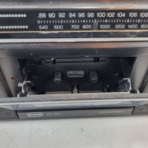 Radio Grabador CCE CS-1400 Doble Pletina Negro Analógico FM/MW - imagen 5