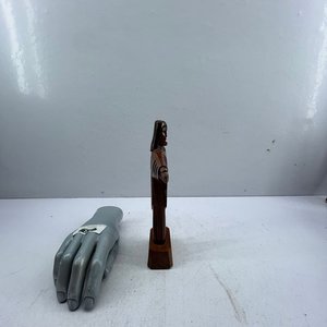 Figura Artesanal Cristo Redentor de Río de Janeiro en Madera - imagen 4